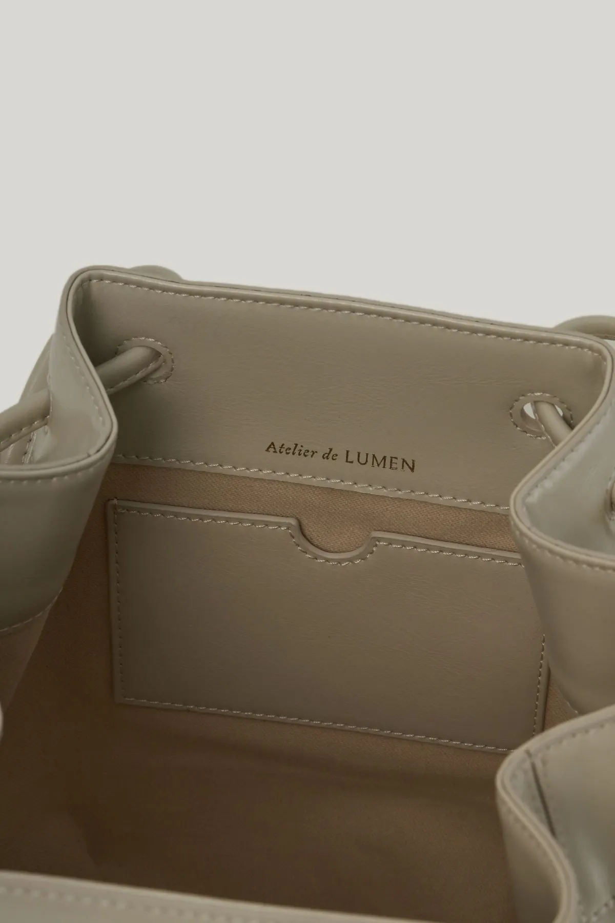 Aude Copain Bag In Misty White
