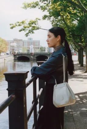 Aude Copain Bag In Misty White