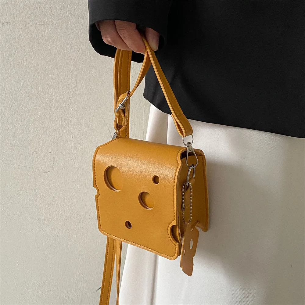 Avery Cheese Shaped Mini Bag