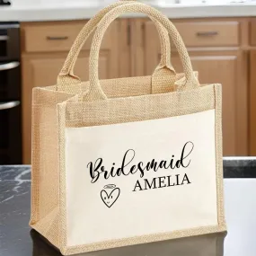 Bespoke Hen Party Tote - Bridesmaid & Bride's Mum - Elegant Keepsake