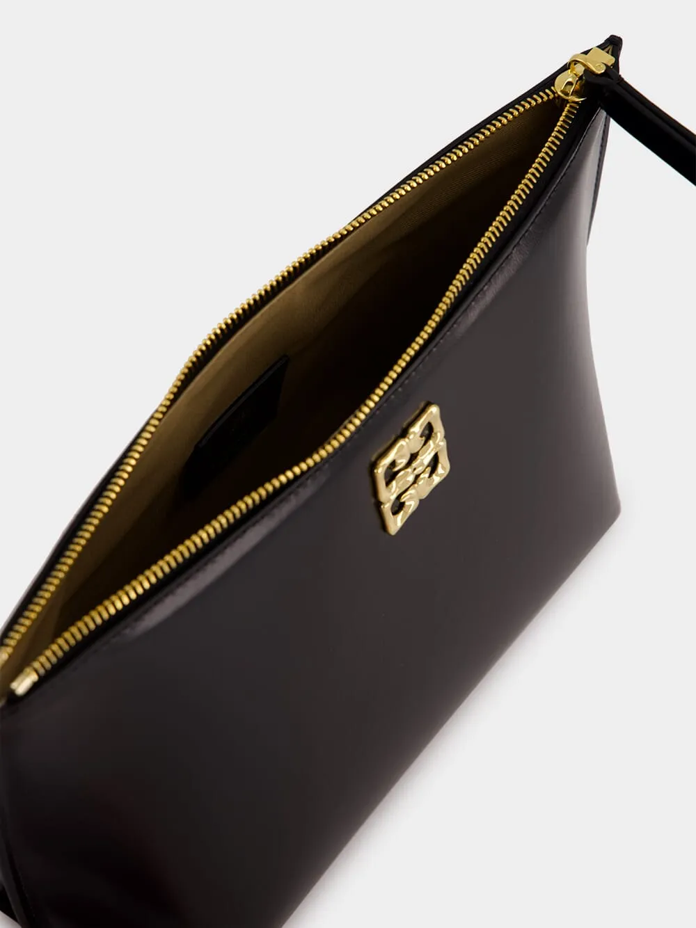 Black 4G Liquid Cosmetic Pouch