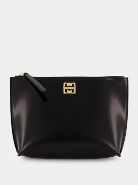 Black 4G Liquid Cosmetic Pouch