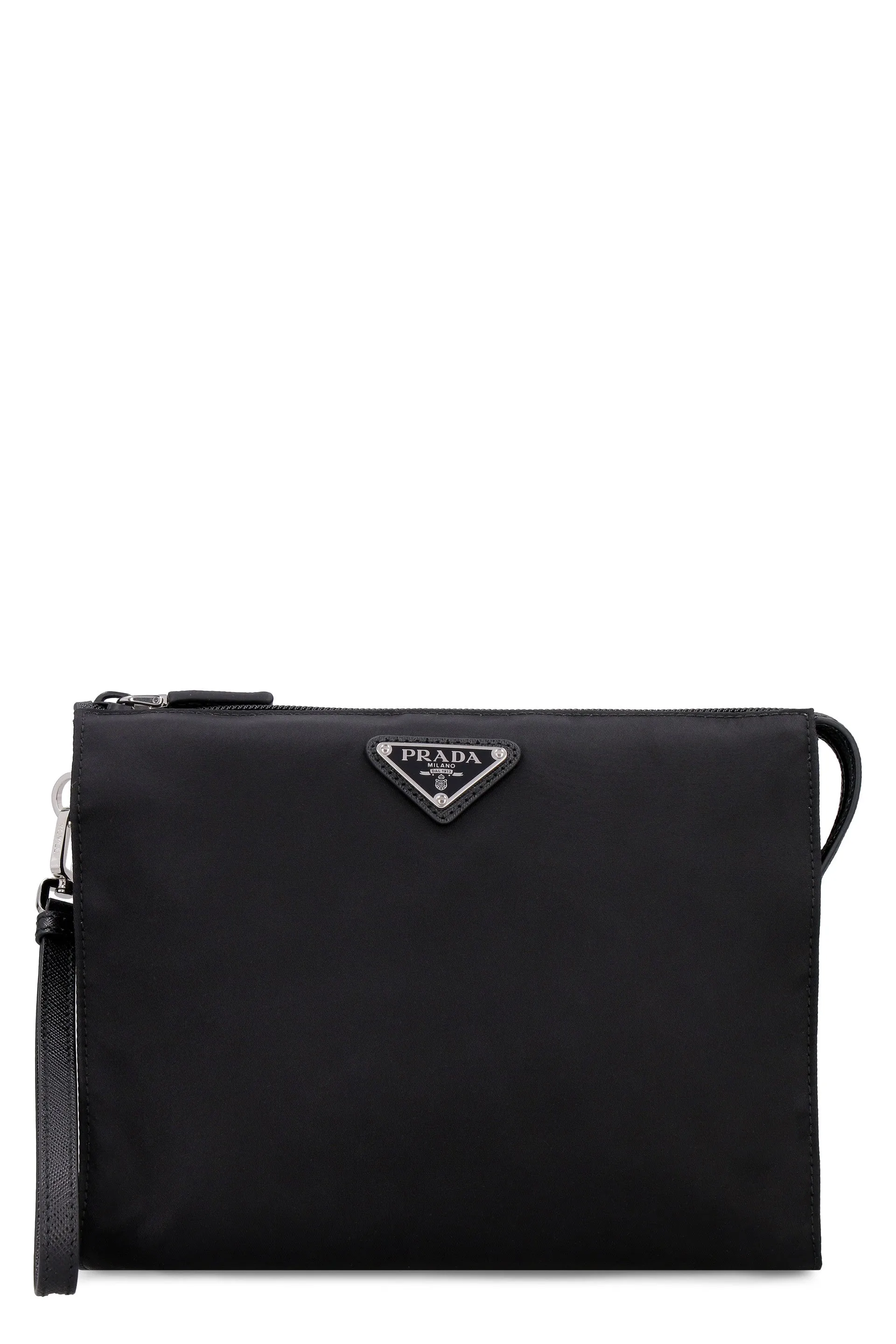 BLACK RE-NYLON POUCH
