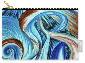 Blue Energy Burst - Carry-All Pouch