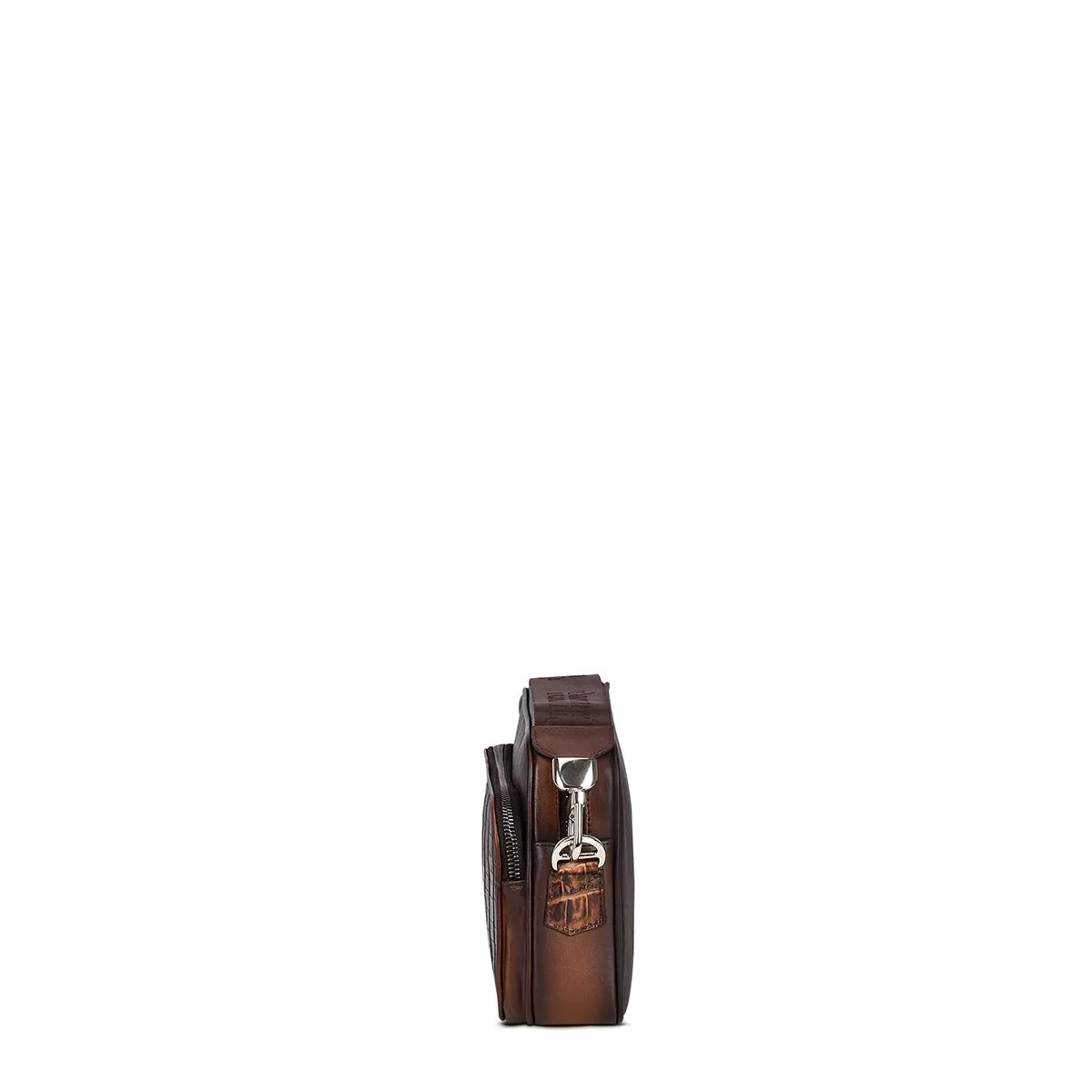 BOC04MO - Cuadra brown casual fashion moreleti chest chutch bag for men.