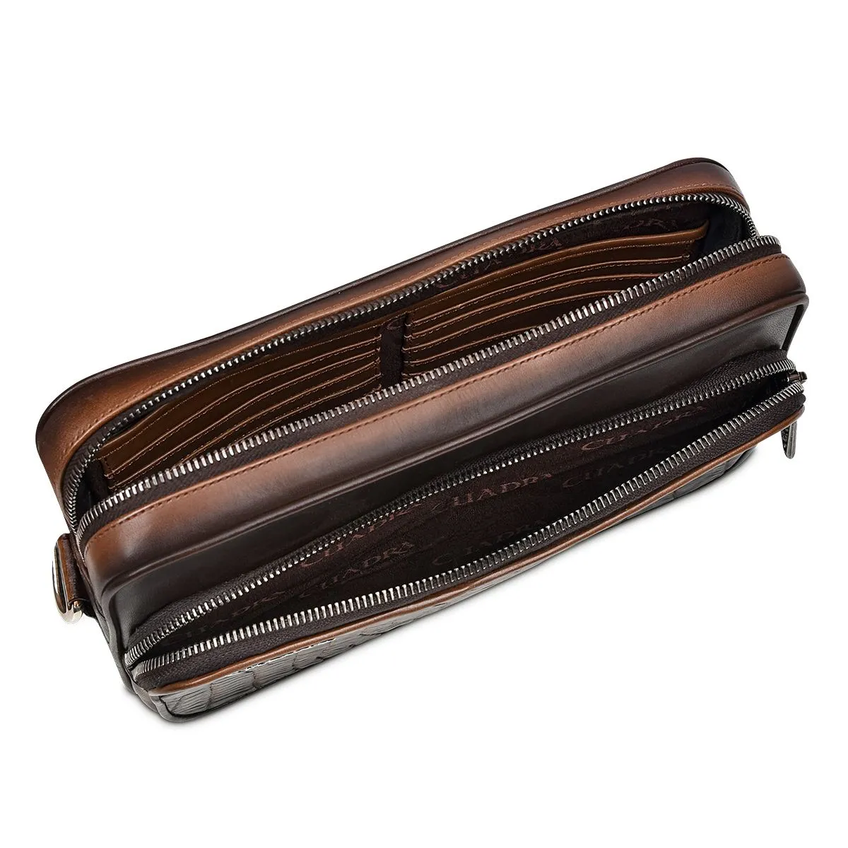 BOC04MO - Cuadra brown casual fashion moreleti chest chutch bag for men.