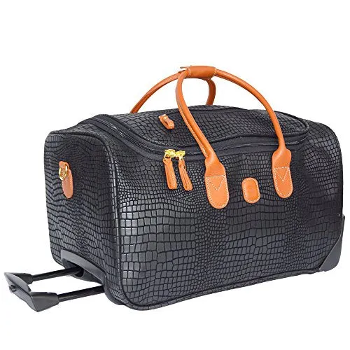 Bric's My Safari International Rolling Duffel, Black