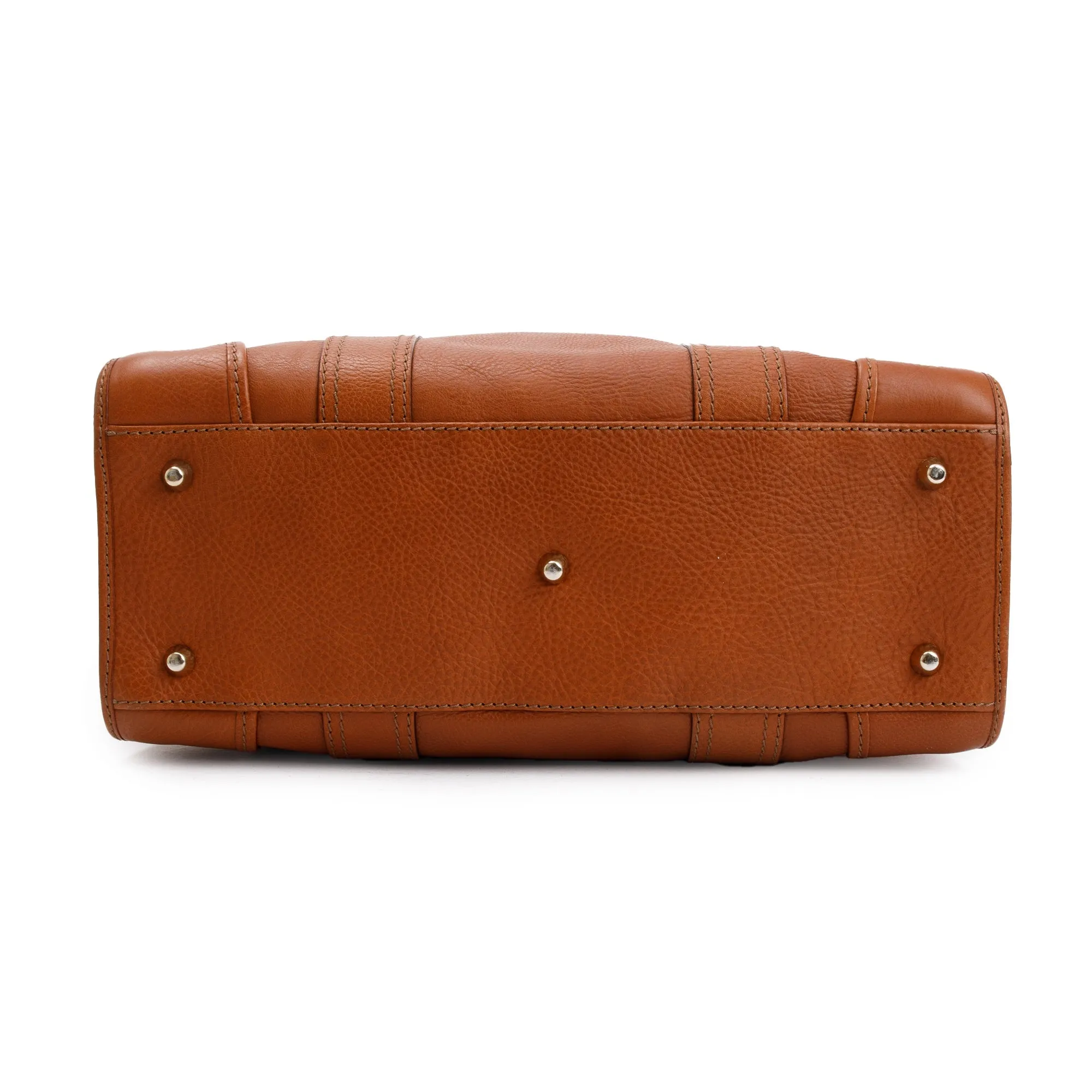 Burberry Brown Calfskin Leather Shoulder Bag