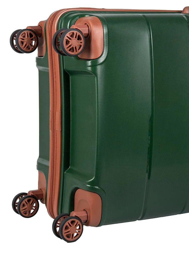 Cellini Spinn 65cm Medium Spinner | Green/Tan