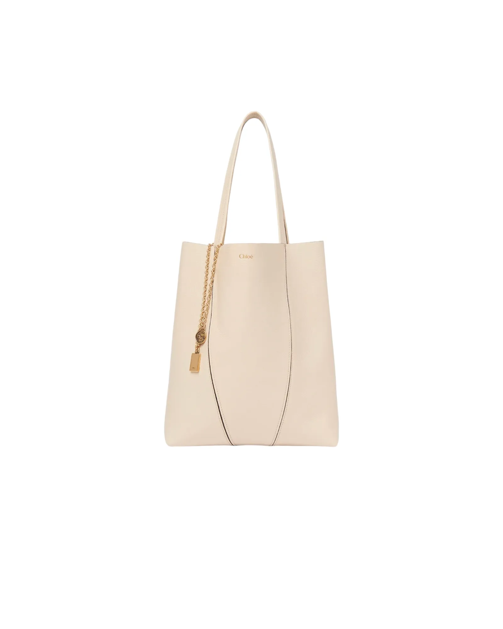 CHLOÉ SPIN TOTE BAG SWEET BEIGE