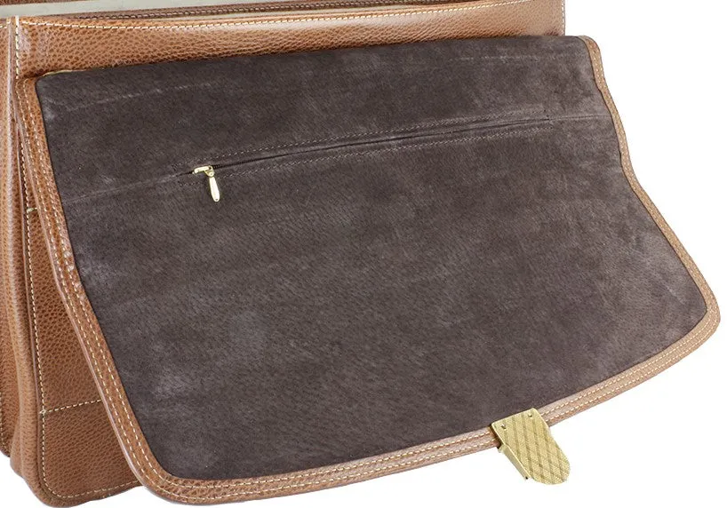 Classico Tumbled Leather Flap Brief