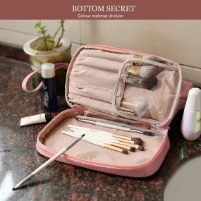 Cloud Style Double Layer Large Cosmetic Bag