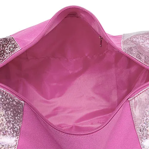 Dance Ballet Slippers Duffel Bag (Pink)