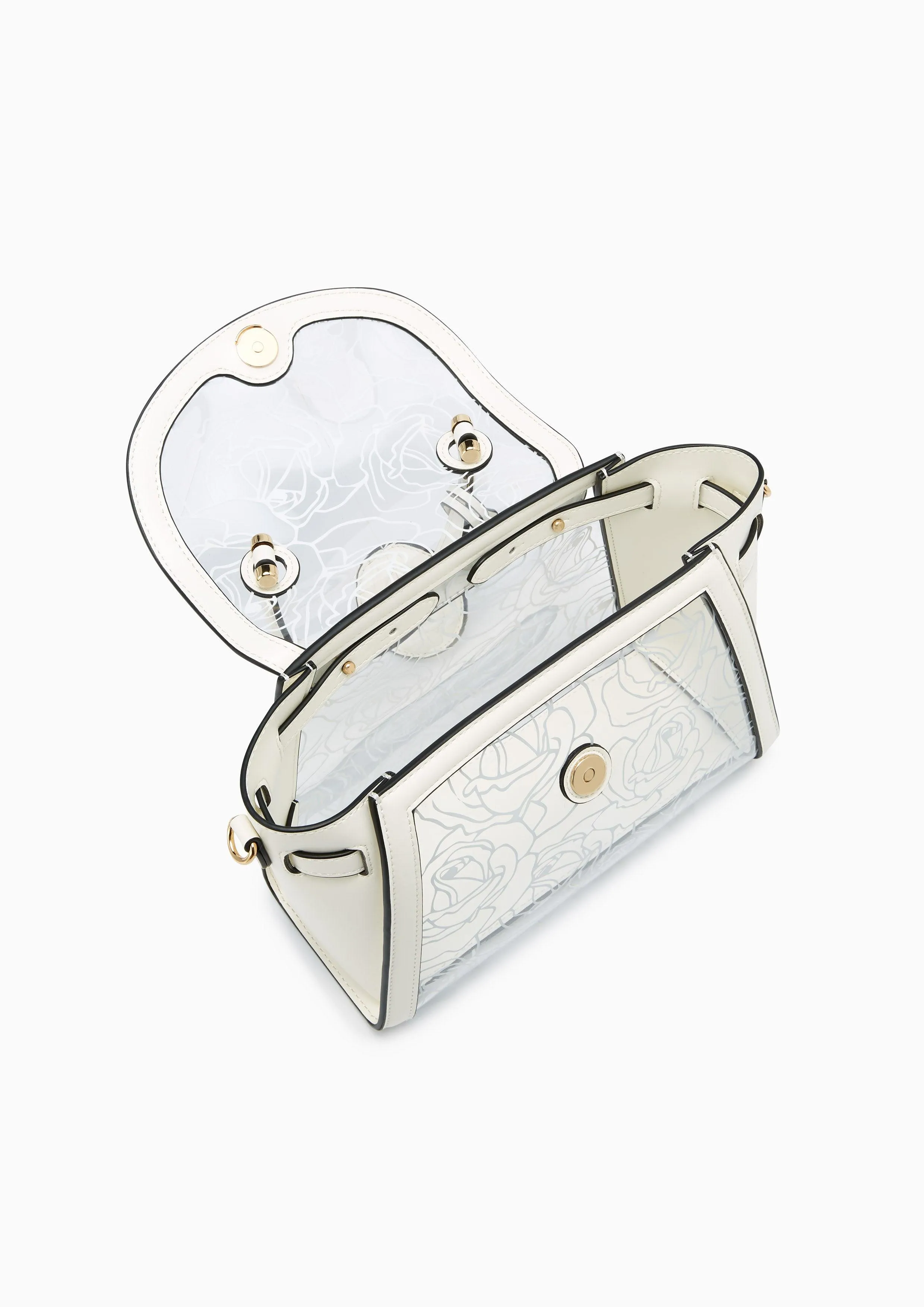 Delora Top Handle Bag White