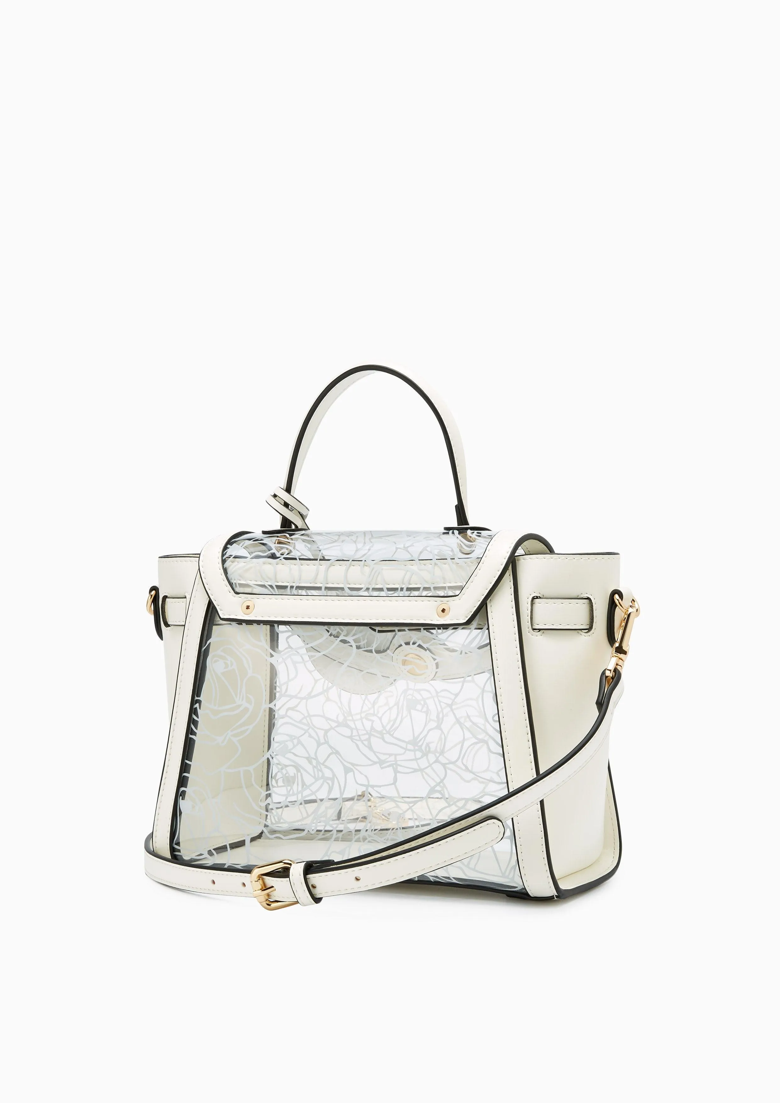 Delora Top Handle Bag White