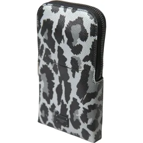 Dolce & Gabbana Elegant Leather Crossbody Phone Bag