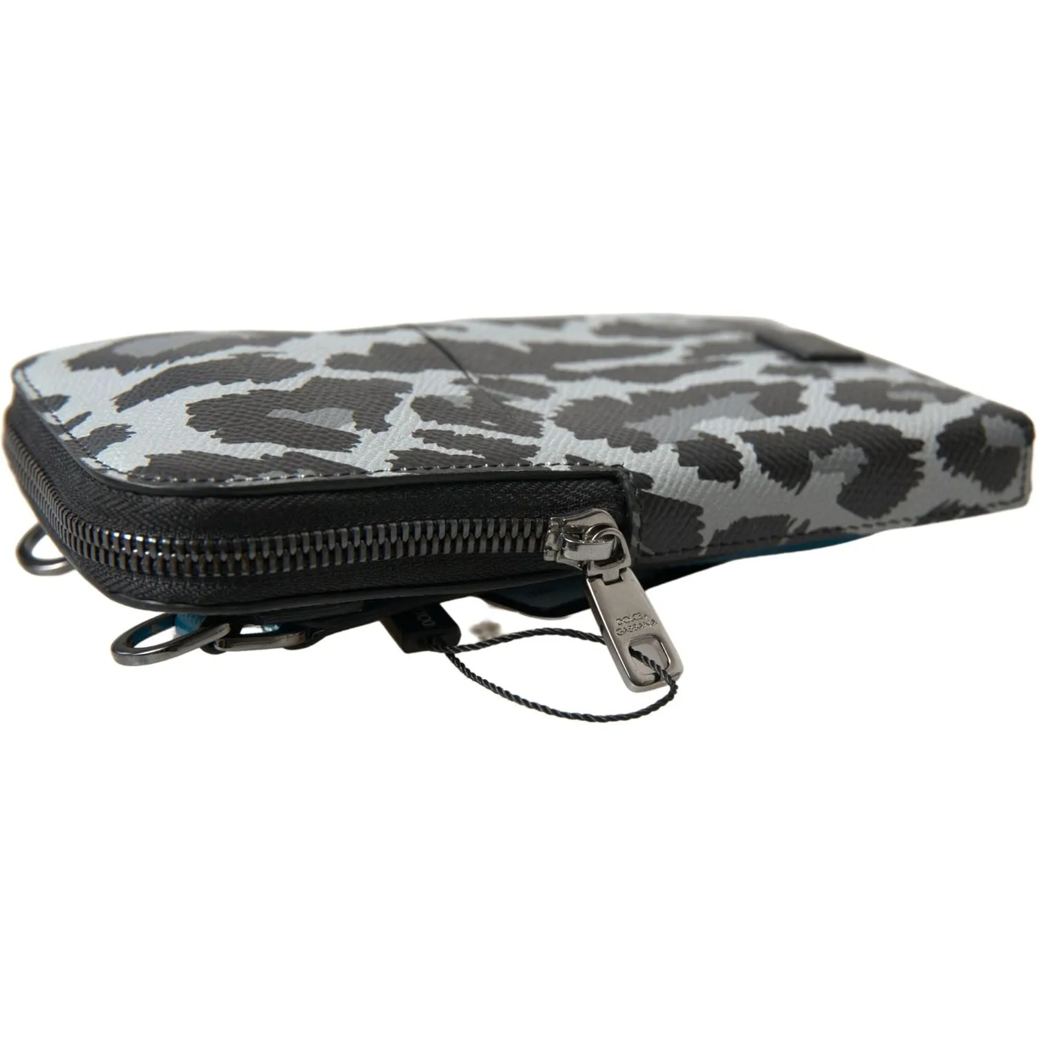 Dolce & Gabbana Elegant Leather Crossbody Phone Bag