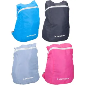 Dunlop Foldable Backpack | 4 Assorted Colours | 34 x 21 x 13.5 cm
