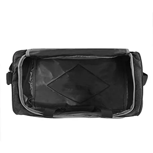 Fila Ace 2 Small Duffel Gym Sports Bag, Black/Grey One Size