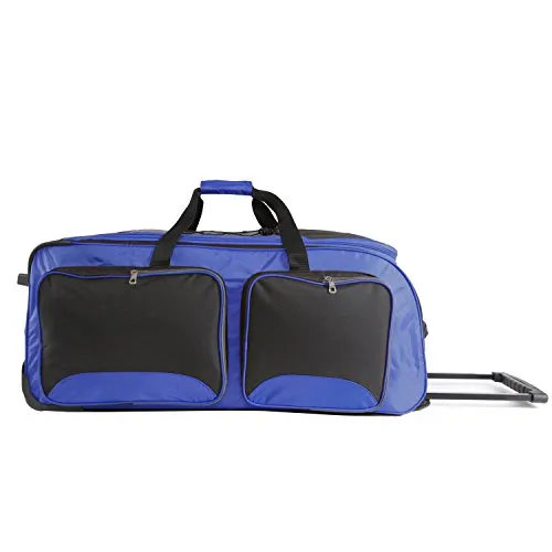 Fila FL-LUD-532-BL 32-inch Lightweight Rolling Duffel, Blue