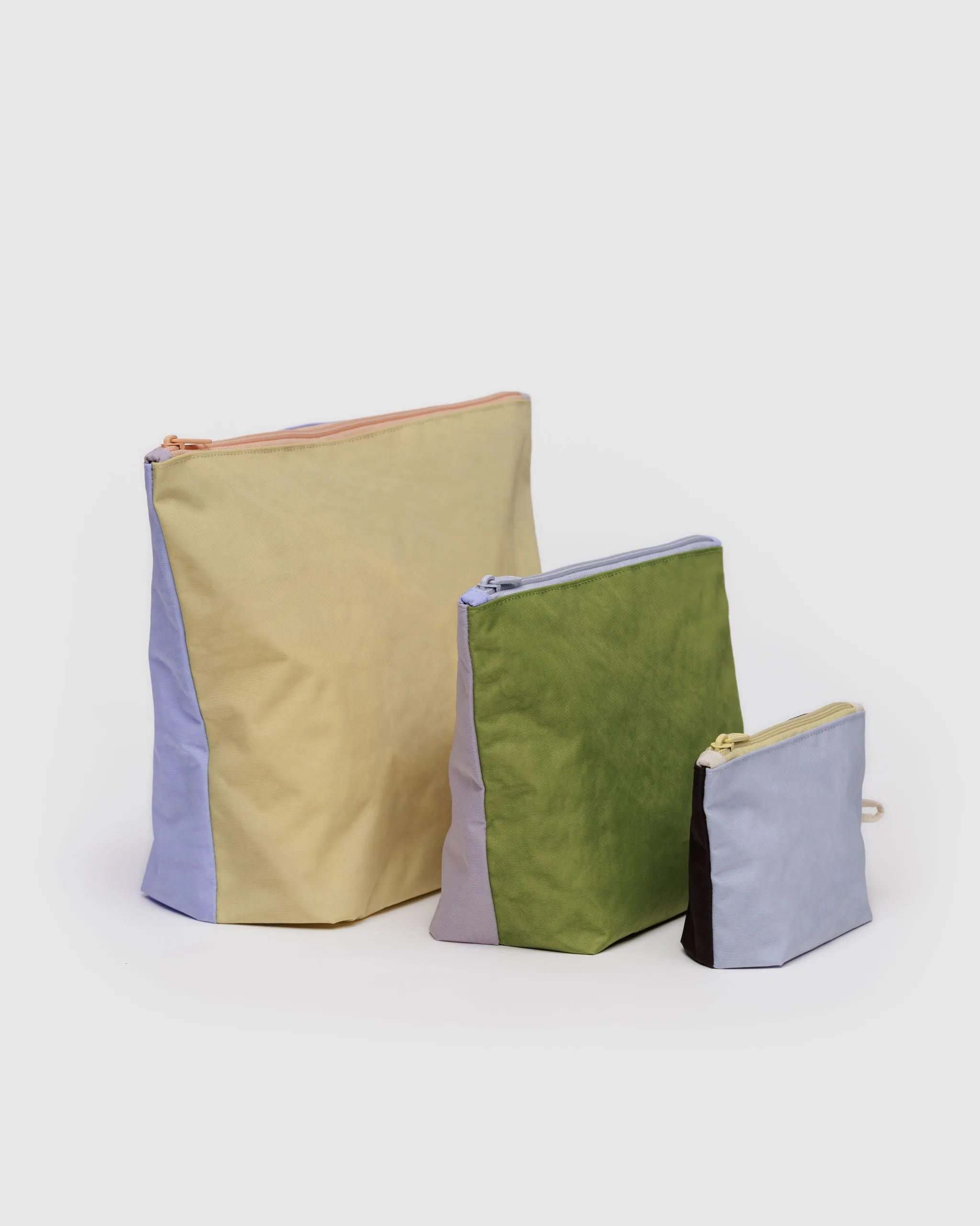 Go Pouch Set (Pastels Colorblock)