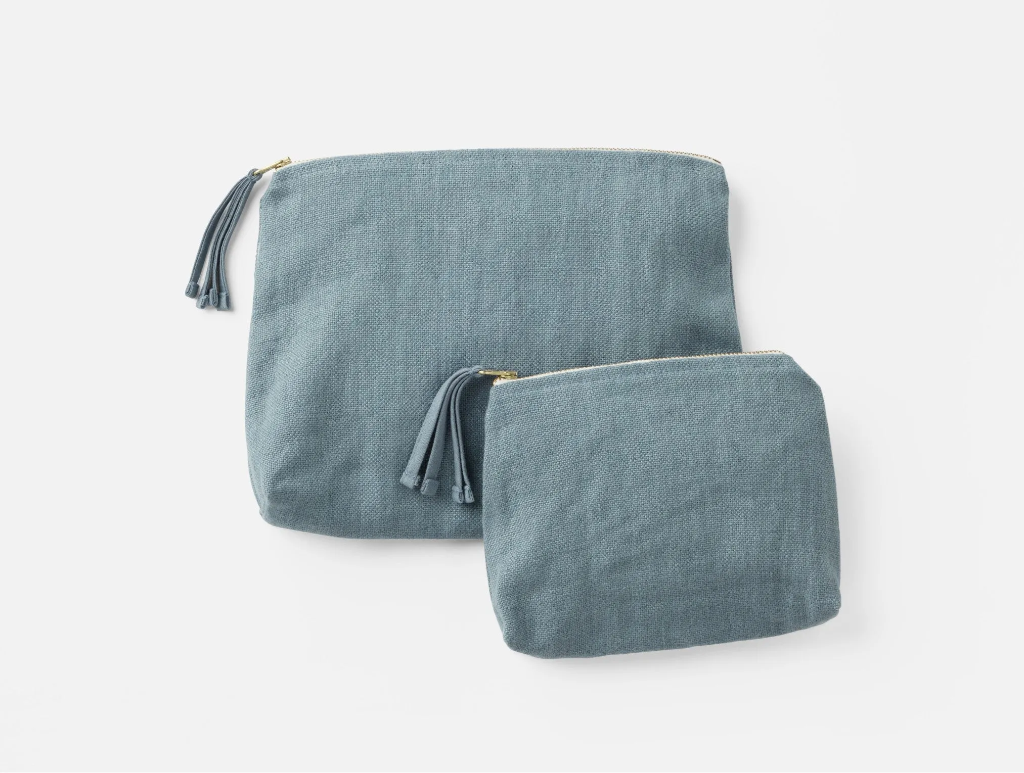 Helena Organic Linen Pouch Set