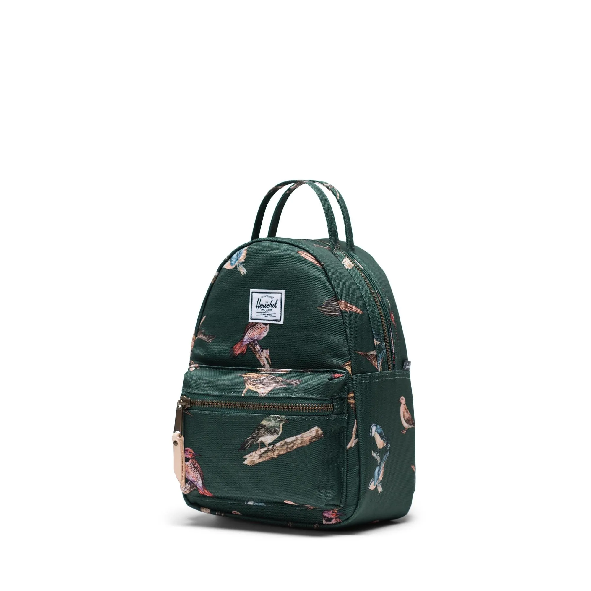 Herschel Nova Mini backpack - Birds of Herschel, dark green