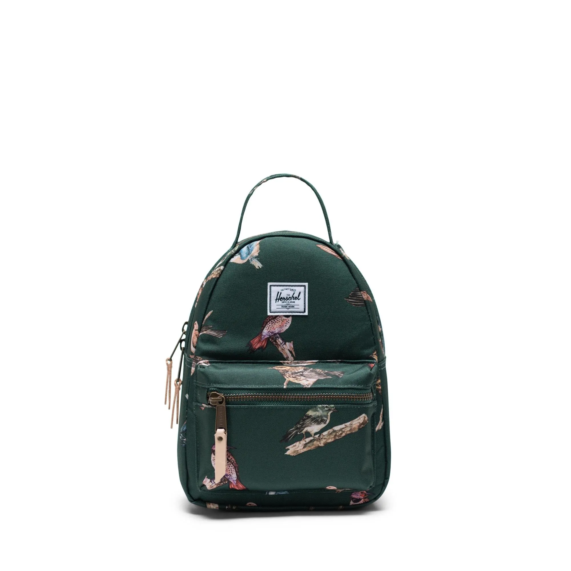 Herschel Nova Mini backpack - Birds of Herschel, dark green