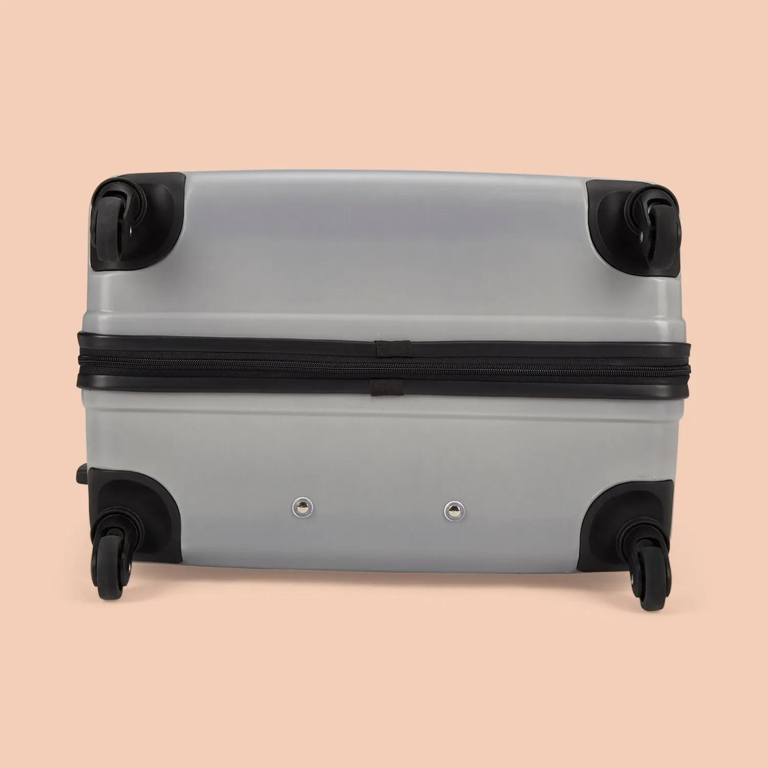 Himachal Chevron Grey Raahi Trolley Bag (Medium)