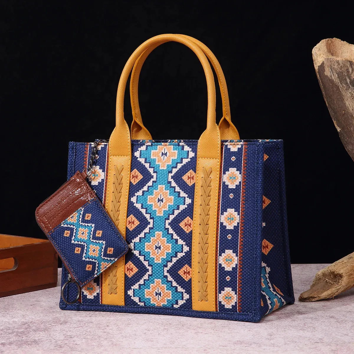 Lady Glams Wrangler Women’s Bohemian Shoulder Bag Set