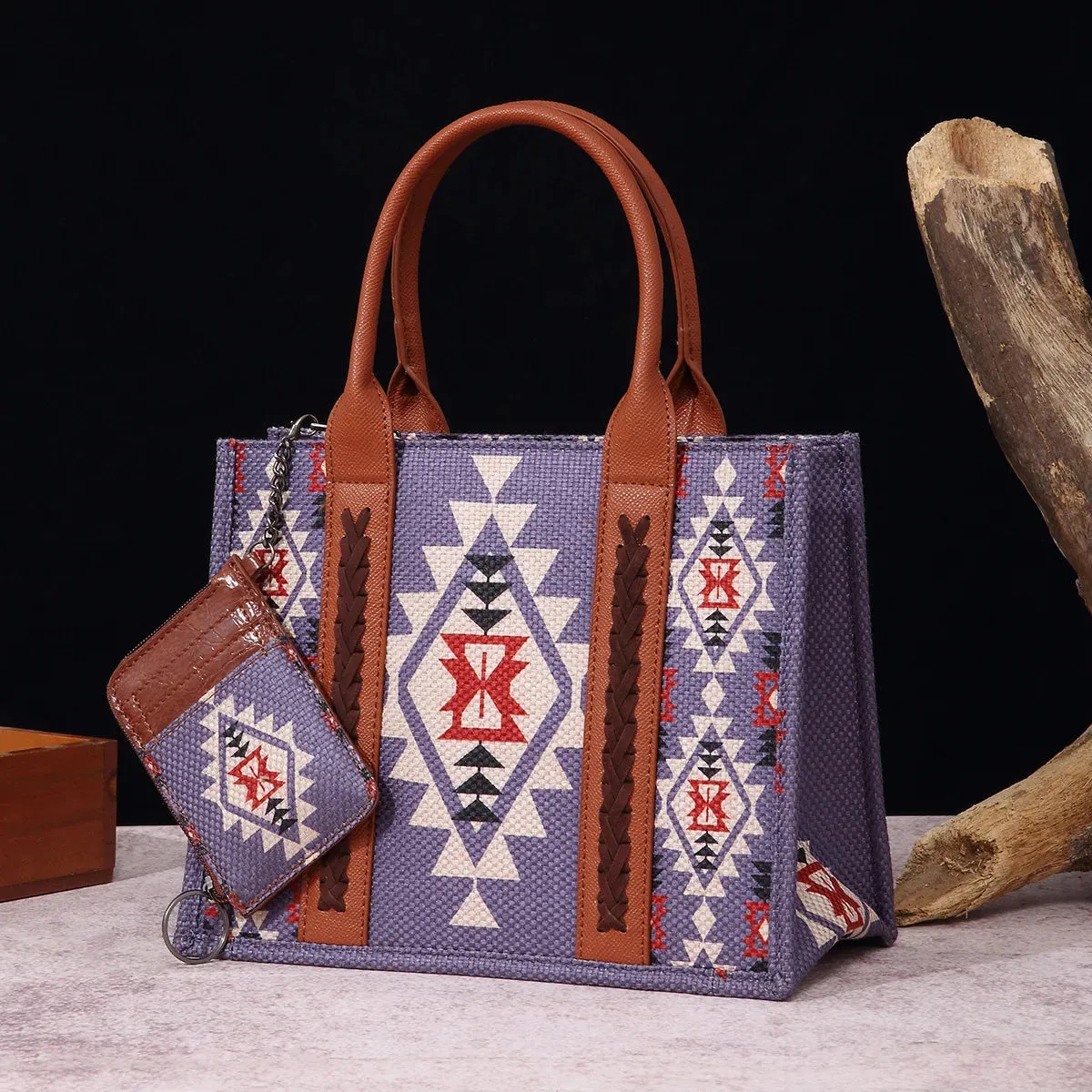 Lady Glams Wrangler Women’s Bohemian Shoulder Bag Set