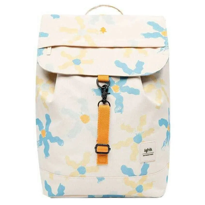 Lefrik Scout Daisy Backpack - Cream/Blue/Yellow
