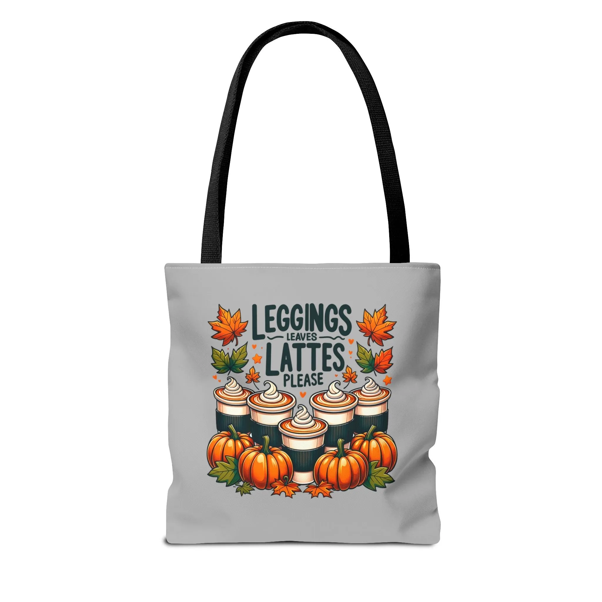 Leggings, Leaves, Lattes, Please - Tote Bag