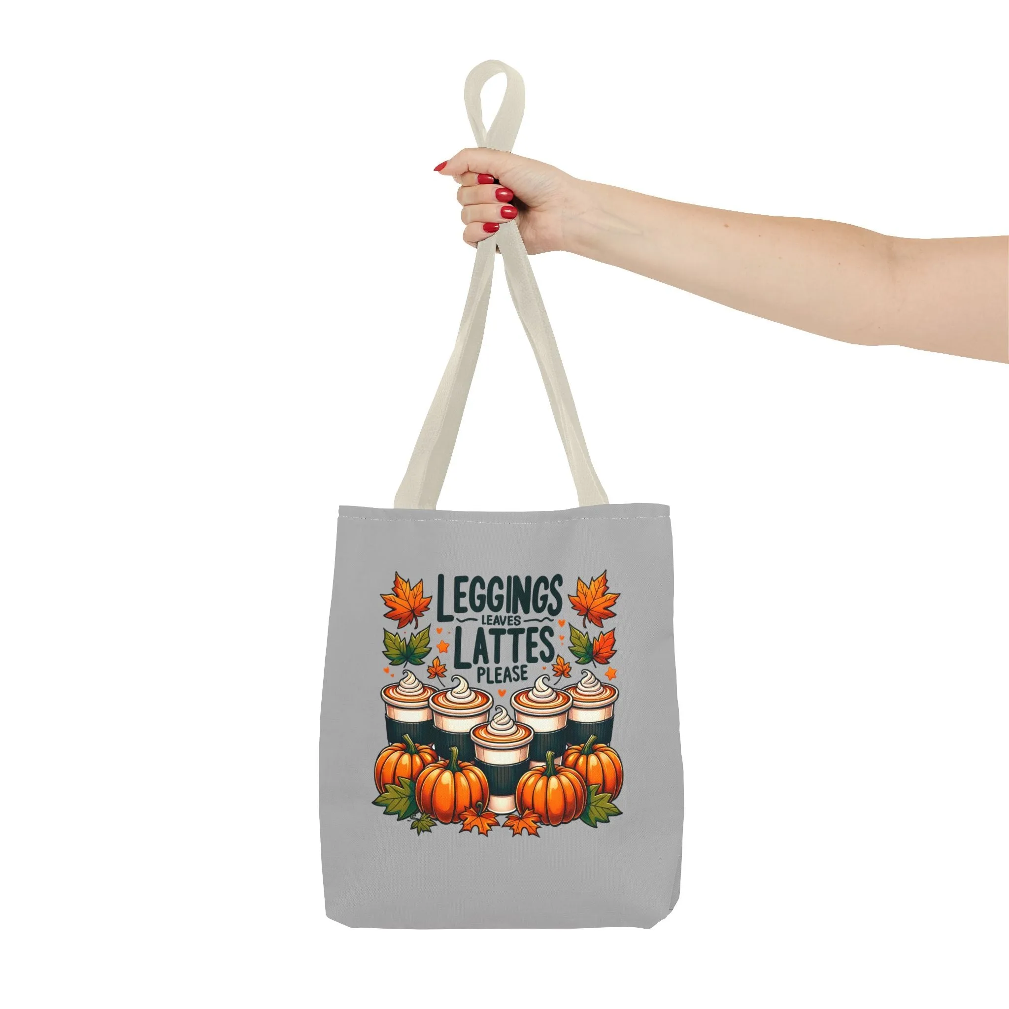 Leggings, Leaves, Lattes, Please - Tote Bag