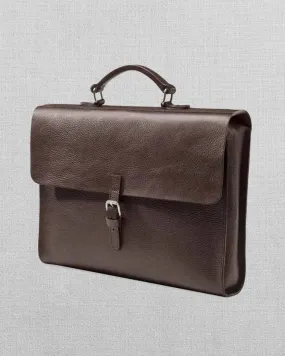 Notebook Briefcase Cowhide Leather