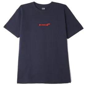 Obey Hot Dog T-Shirt - Navy