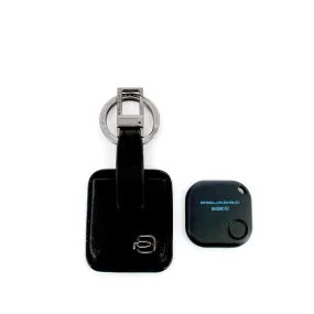 Piquadro - Keyring with CONNEQU tracker Black Square - AC3954B3 - NERO