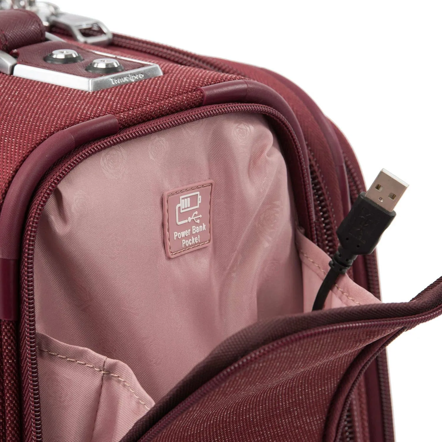 Platinum® Elite 20” Expandable Business Plus Carry-On Spinner