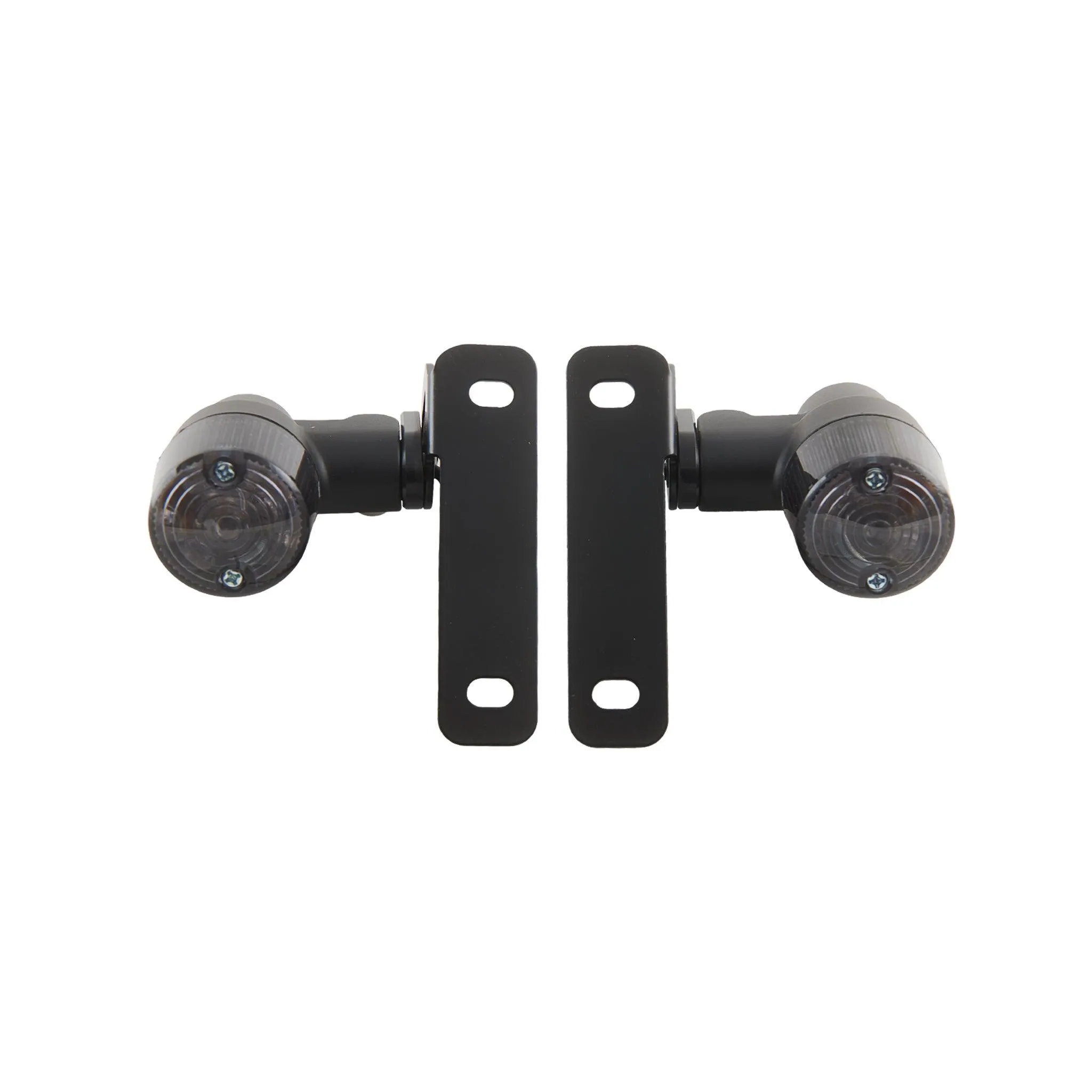 Plug & Play Retro LED Turn Signals for Triumph Motorcycles (2016 ) - License Plate Mount