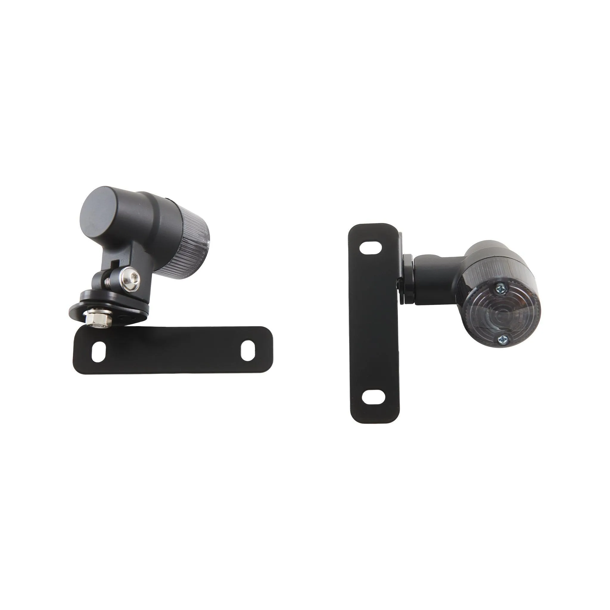 Plug & Play Retro LED Turn Signals for Triumph Motorcycles (2016 ) - License Plate Mount