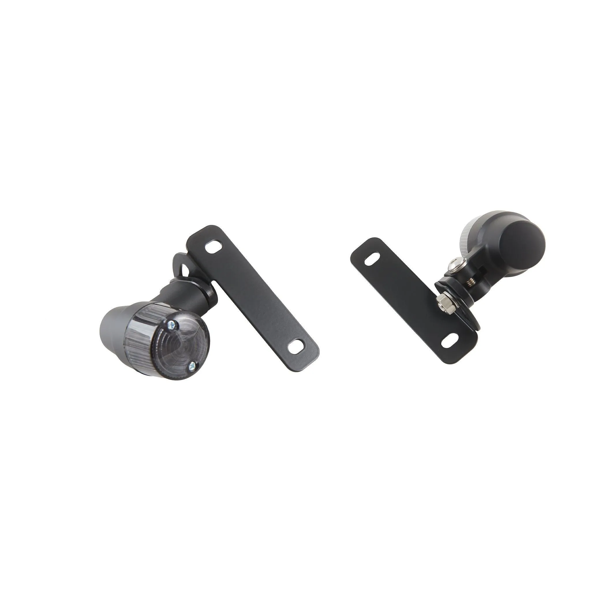 Plug & Play Retro LED Turn Signals for Triumph Motorcycles (2016 ) - License Plate Mount