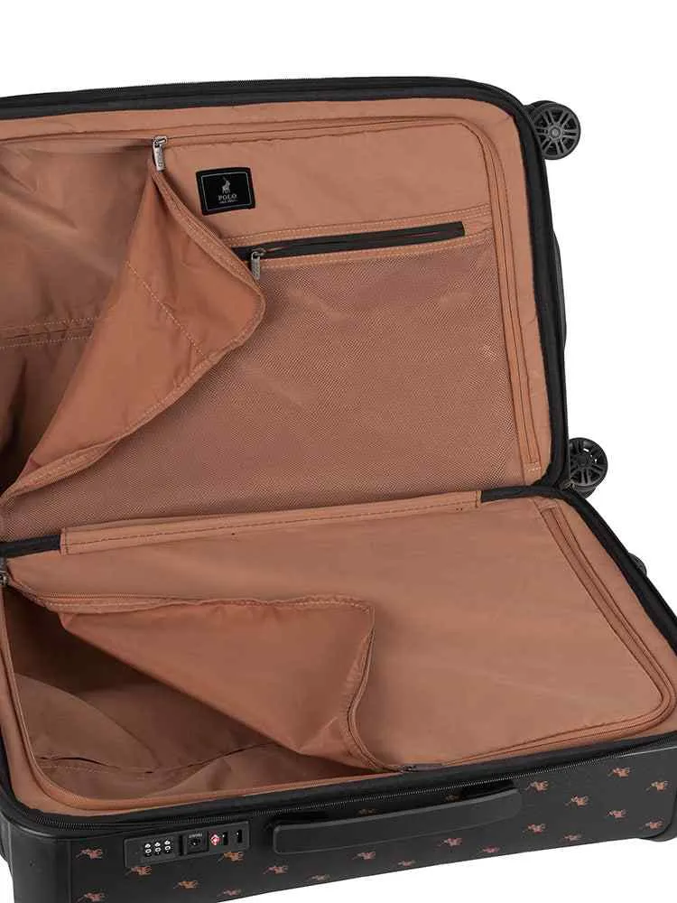 Polo Classic Double Pack 66cm Medium Trolley | Black