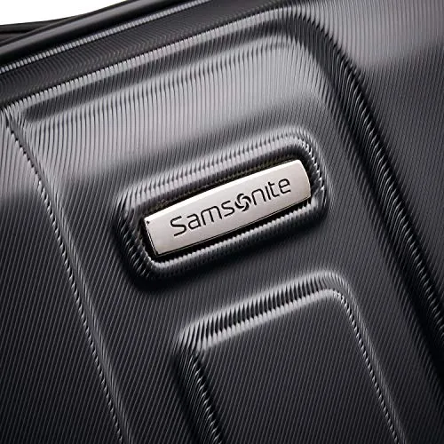 Samsonite Centric Hardside Expandable Luggage with Spinner Wheels, Black 24"
