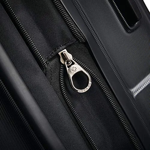 Samsonite Centric Hardside Expandable Luggage with Spinner Wheels, Black 24"