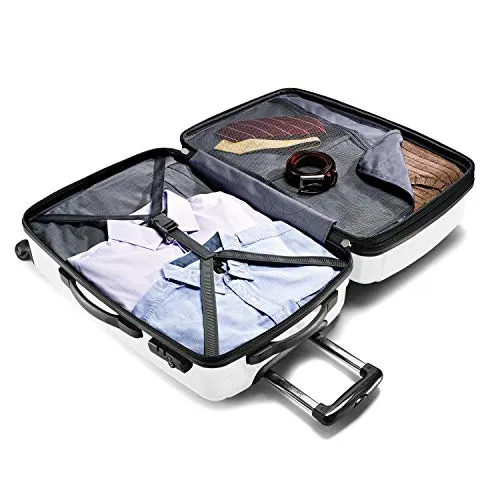 Samsonite Winfield 2 Hardside Luggage with Spinner Wheels, Brushed White