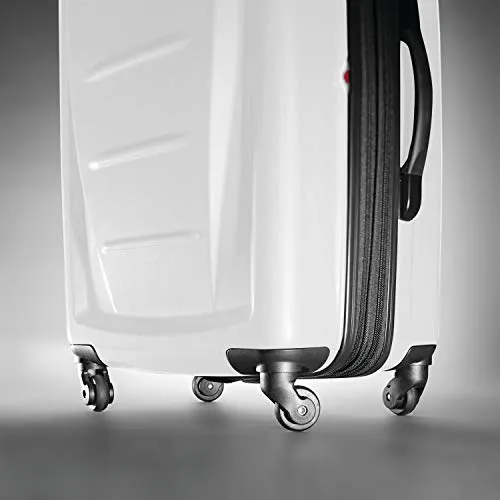 Samsonite Winfield 2 Hardside Luggage with Spinner Wheels, Brushed White