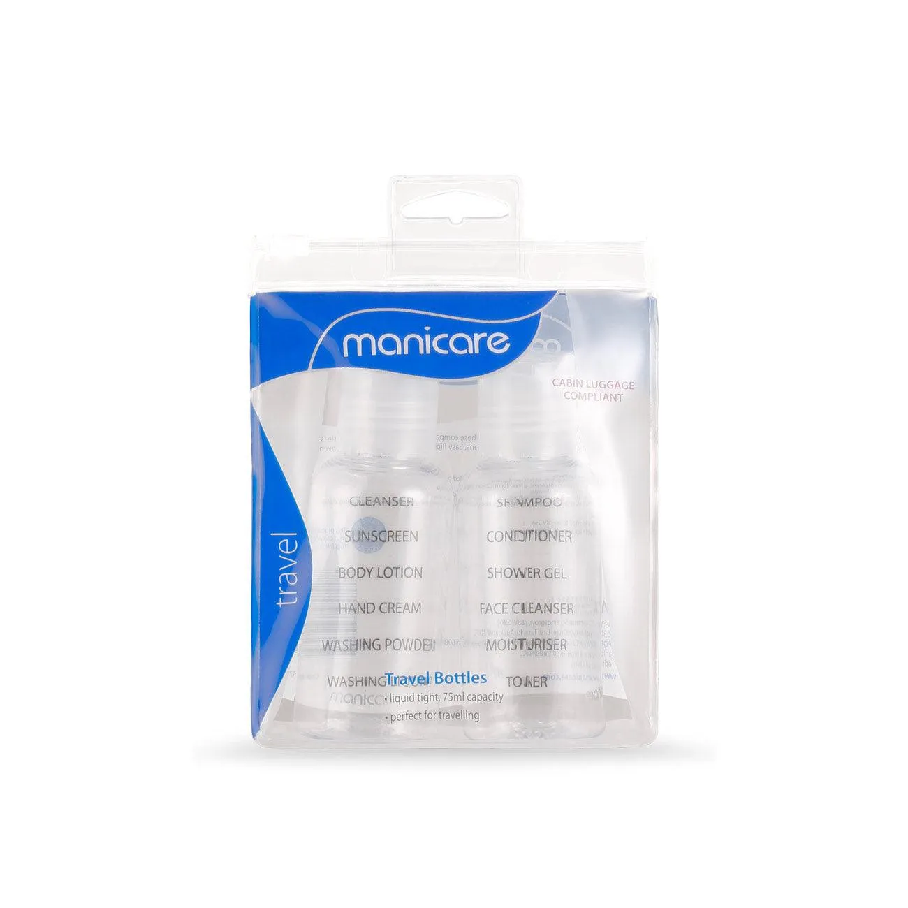 Travel Bottles, 2 Pack