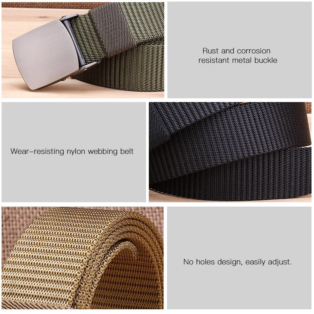 Unisex Tactical Style Adjustable Belt
