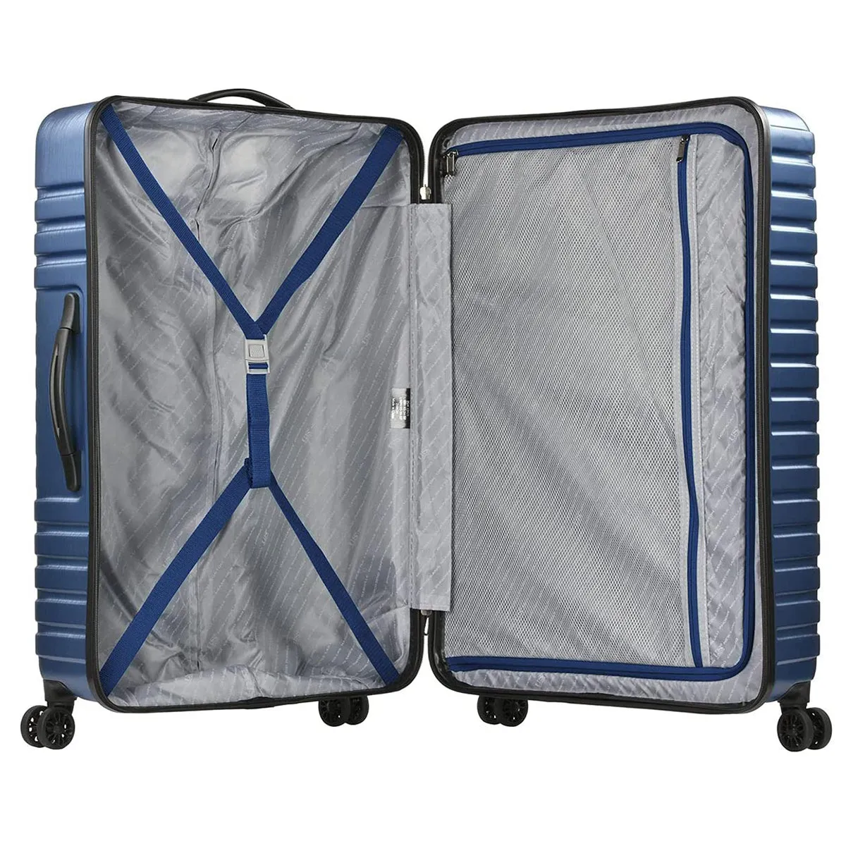 U.S. Traveler Boren Hardside Spinner Luggage With Aluminum Handle, 2-Piece Set