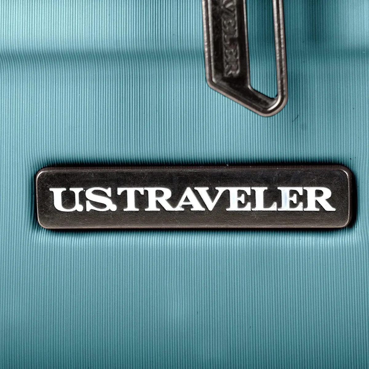 U.S. Traveler Boren Hardside Spinner Luggage With Aluminum Handle, 2-Piece Set